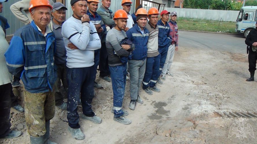 В Оренбурге задержаны мигранты-нарушители