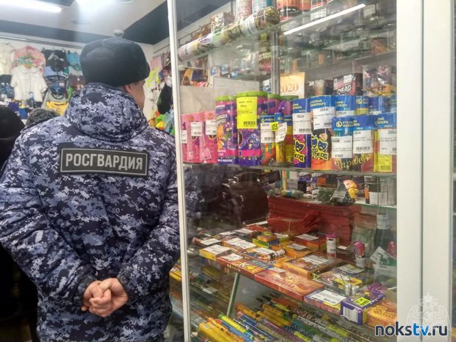 В восточном Оренбуржье правоохранители проводят рейды по пиротехнике