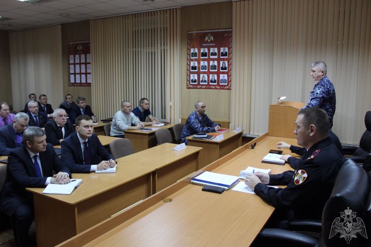 В Управлении Росгвардии по Оренбургской области состоялся семинар-совещание с представителями субъектов ТЭК