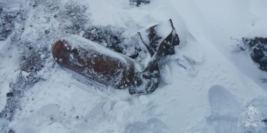 Саперы ОМОН Управления Росгвардии по Оренбургской области обезвредили авиационную бомбу времен Великой Отечественной войны