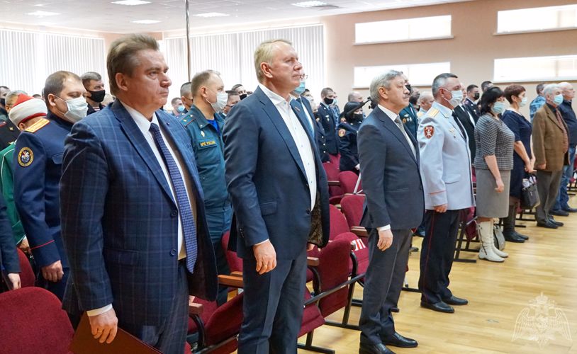В Оренбуржье росгвардейцы принимают поздравления с 210-летием со дня образования войск правопорядка