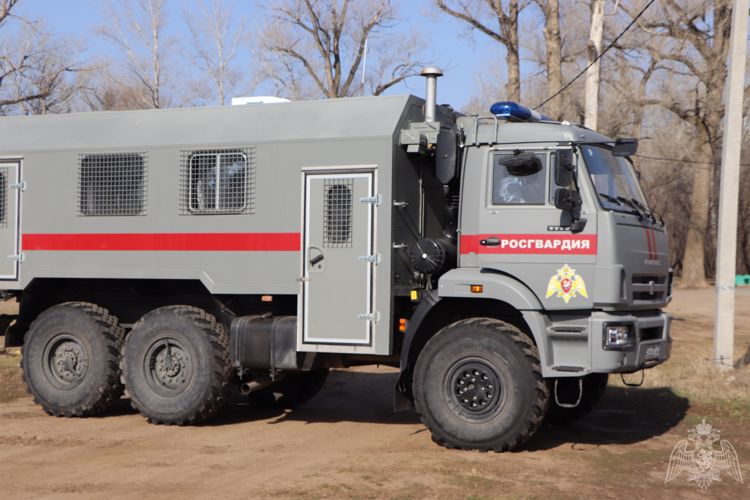 В Оренбурге представители регионального Управления Росгвардии приняли участие в командно-штабном учении МЧС
