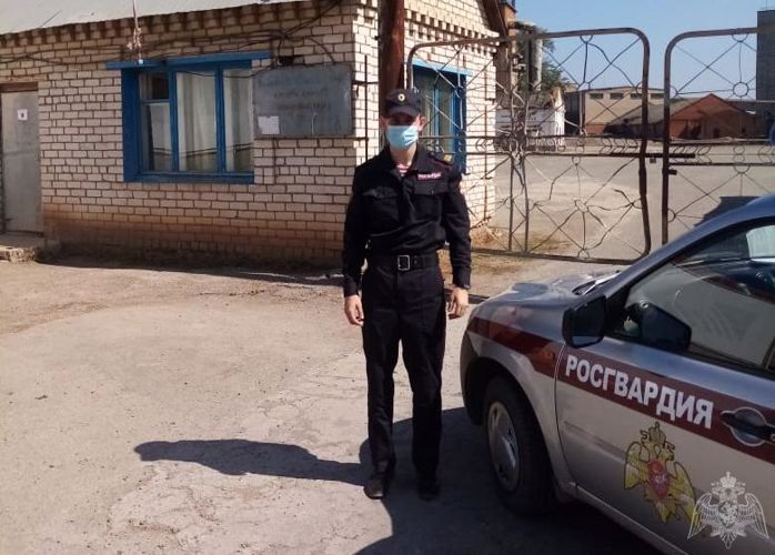 В Оренбуржье росгвардейцы по горячим следам задержали подозреваемого в краже «черного» металла