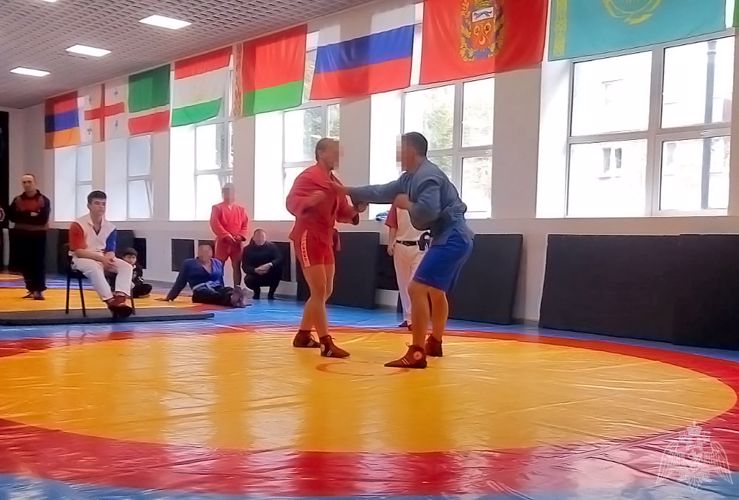 В Оренбуржье сотрудники Росгвардии стали абсолютными лидерами динамовских соревнований по борьбе самбо