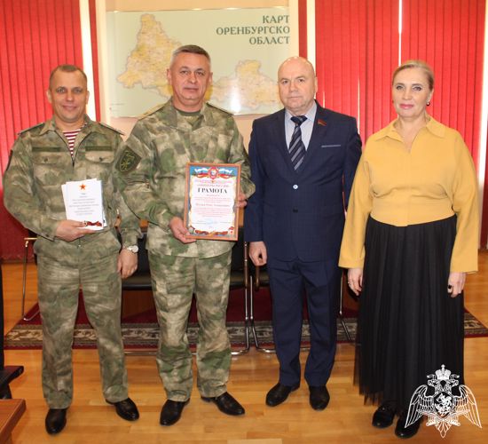 В Оренбурге состоялась встреча руководства Управления Росгвардии по Оренбургской области с представителями общественной организации «Офицеры России»