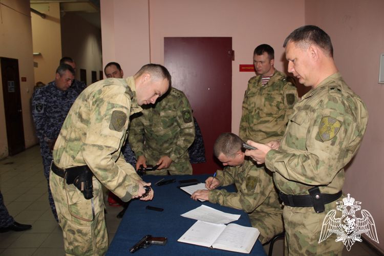 В Оренбуржье росгвардейцы завершили сдачу ежегодной итоговой проверки
