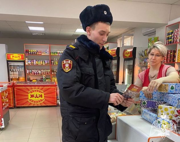 В Оренбуржье росгвардейцы проводят профилактическую акцию «Безопасный новый год»