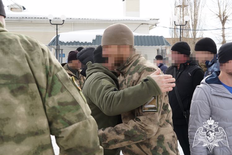 В Оренбуржье из зоны проведения специальной военной операции вернулись бойцы спецназа Росгвардии
