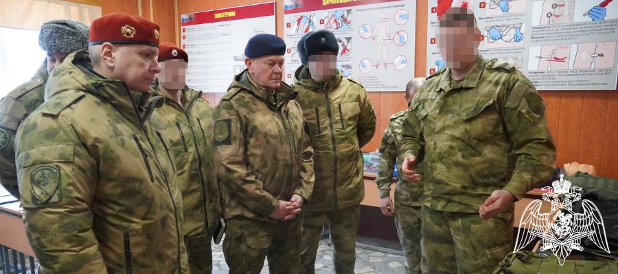 Заместитель директора Росгвардии генерал-лейтенант Владислав Ершов проверил внедрение опыта СВО в подготовку росгвардейцев в Ленобласти