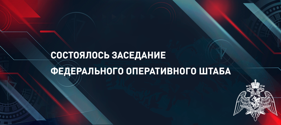 Генерал армии Виктор Золотов принял участие в заседании Федерального оперативного штаба
