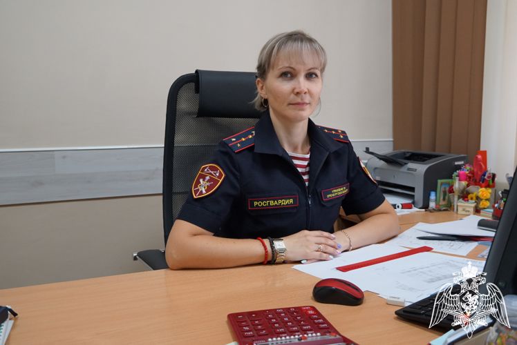 В Оренбурге отмечают 105 лет со дня образования финансово - экономической службы Росгвардии