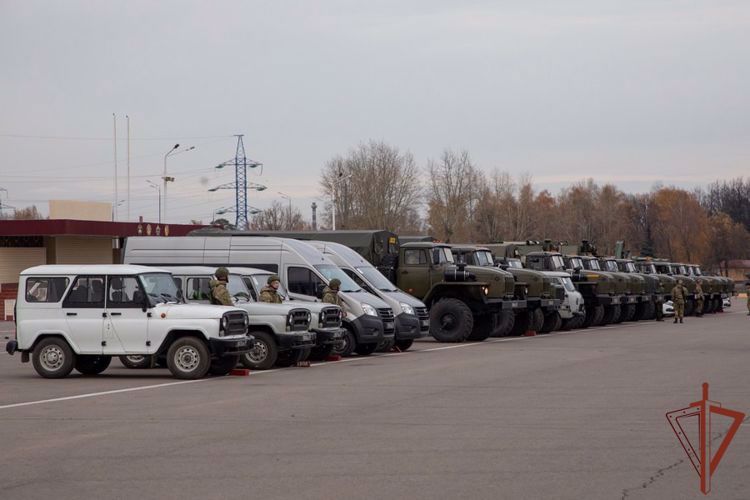 В РОСГВАРДИИ ОТМЕЧАЮТ ДЕНЬ АВТОМОБИЛИСТА