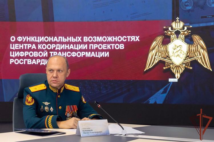 В РОСГВАРДИИ ОТКРЫЛИ ЦЕНТР КООРДИНАЦИИ ПРОЕКТОВ ЦИФРОВОЙ ТРАНСФОРМАЦИИ