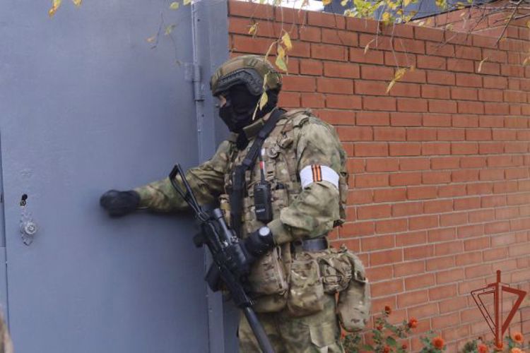 СПЕЦНАЗ РОСГВАРДИИ ЗАДЕРЖАЛ ПОДОЗРЕВАЕМОГО В СОВЕРШЕНИИ ПРЕСТУПЛЕНИЯ В ДНР