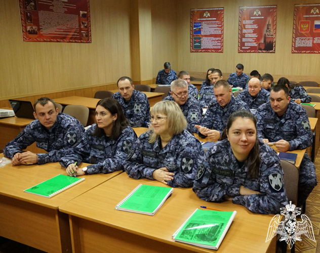 В Управлении Росгвардии по Оренбургской области прошла итоговая годовая проверка