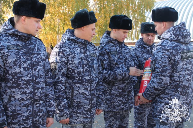 В Оренбурге росгвардейцы провели профилактическое мероприятие в осенне-зимний пожароопасный период