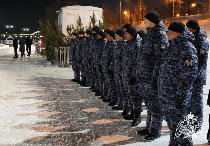 В Оренбургской области росгвардейцы обеспечили общественную безопасность в Крещенскую ночь 