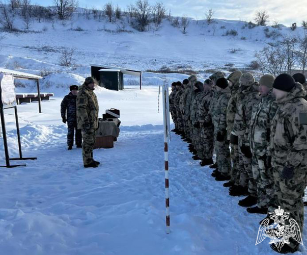 В Управлении Росгвардии по Оренбургской области начался зимний период подготовки