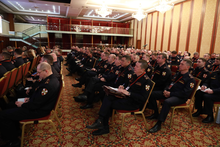 В РОСГВАРДИИ ПРОШЛО ВСЕРОССИЙСКОЕ СОВЕЩАНИЕ-СЕМИНАР С РУКОВОДЯЩИМ СОСТАВОМ ПОДРАЗДЕЛЕНИЙ ЛИЦЕНЗИОННО-РАЗРЕШИТЕЛЬНОЙ РАБОТЫ И ГОСУДАРСТВЕННОГО КОНТРОЛЯ