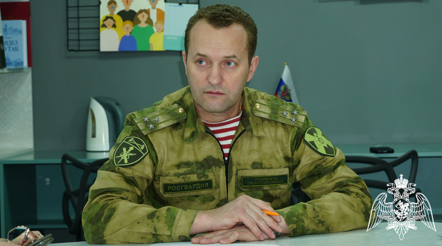 В ОРЕНБУРГЕ РОСГВАРДЕЙЦЫ УЧАСТВУЮТ В АКЦИИ «ДНИ РОСГВАРДИИ»