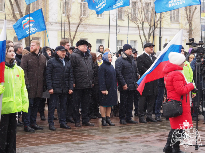 Росгвардия обеспечила безопасность проведения митинг-концерта в Оренбурге в день воссоединения Крыма с Россией