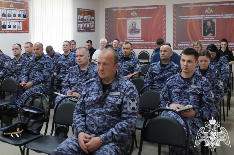 В Оренбурге личному составу Росгвардии довели правила пожарной безопасности