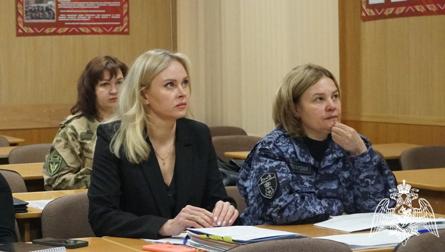 В Оренбурге состоялся учебно-методический сбор с сотрудниками правовых подразделений Росгвардии