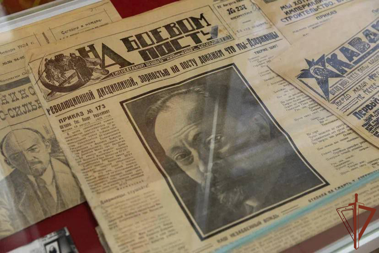К 100-ЛЕТИЮ ДИВИЗИИ ИМЕНИ Ф.Э. ДЗЕРЖИНСКОГО ЦЕНТРАЛЬНЫЙ МУЗЕЙ РОСГВАРДИИ ОТКРЫЛ ВЫСТАВКУ ОБ ИСТОРИИ СОЕДИНЕНИЯ