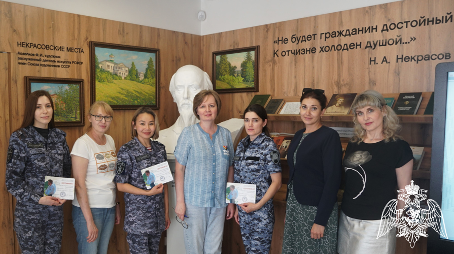 В Оренбурге росгвардейцы приняли участие в образовательно-просветительской акции «Пушкинский диктант»