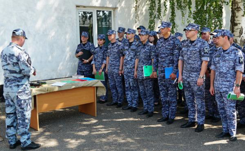 В Управлении Росгвардии по Оренбургской области начался летний период обучения