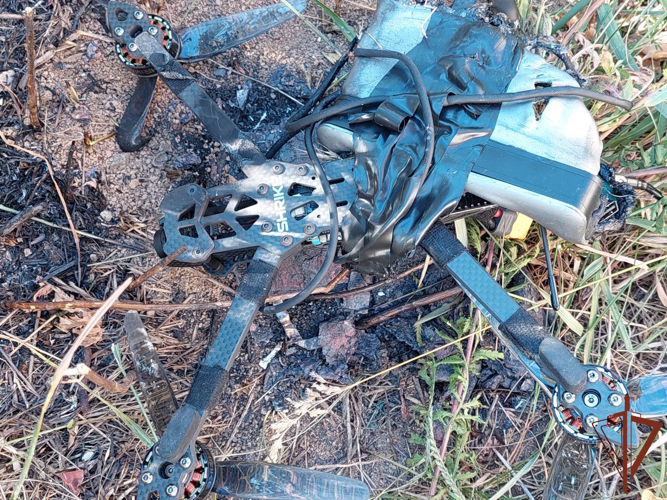 РОСГВАРДЕЙЦЫ УНИЧТОЖИЛИ УДАРНЫЙ FPV-ДРОН ПРОТИВНИКА В ЗАПОРОЖСКОЙ ОБЛАСТИ