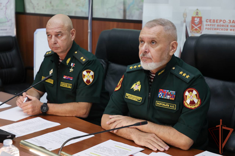 ЗАМЕСТИТЕЛЬ ДИРЕКТОРА РОСГВАРДИИ ГЕНЕРАЛ-ПОЛКОВНИК АЛЕКСЕЙ ВОРОБЬЁВ ПРОВЕЛ СОВЕЩАНИЕ ПО РЕАЛИЗАЦИИ ИЗБИРАТЕЛЬНЫХ ПРАВ РОСГВАРДЕЙЦЕВ И ГОТОВНОСТИ СЗО РОСГВАРДИИ К ОБЕСПЕЧЕНИЮ БЕЗОПАСНОСТИ ЕДИНОГО ДНЯ ГОЛОСОВАНИЯ