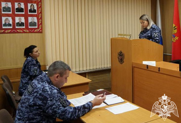 В Росгвардии прошло заседание комиссии по вопросам  повышения качества охранных услуг, предоставляемых частной охранной организацией