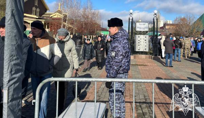 Сотрудниками Росгвардии обеспечена безопасность при проведении мероприятий, посвященных Дню народного единства