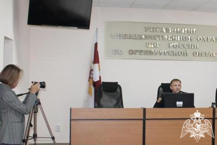 В Оренбурге состоялась пресс-конференция с участием руководства Управления вневедомственной охраны Росгвардии по Оренбургской области