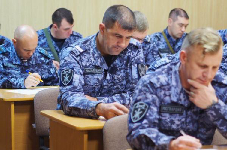 В Управлении Росгвардии по Оренбургской области прошла итоговая годовая проверка