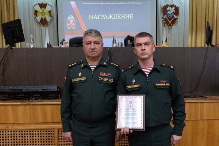 Оперативный сбор руководящего состава Приволжского округа Росгвардии завершился в Нижнем Новгороде (видео)