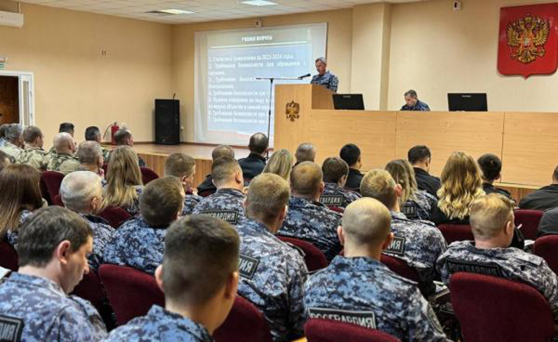 В Управлении Росгвардии по Оренбургской области начался зимний период подготовки