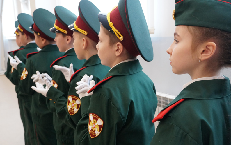 Кадетский класс Росгвардии открылся в Оренбургской области