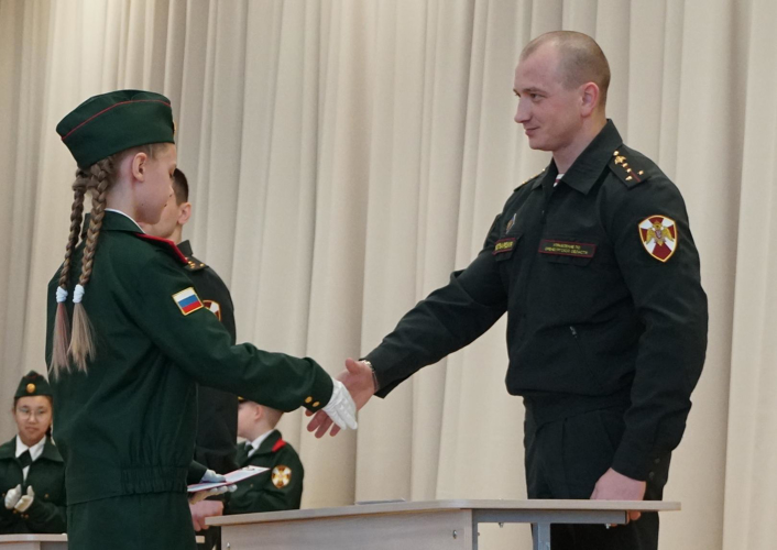 Кадетский класс Росгвардии открылся в Оренбургской области