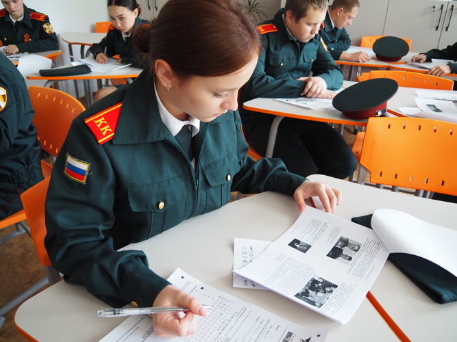 Росгвардейцы и кадеты в Оренбурге написали «Диктант Победы» (ВИДЕО)