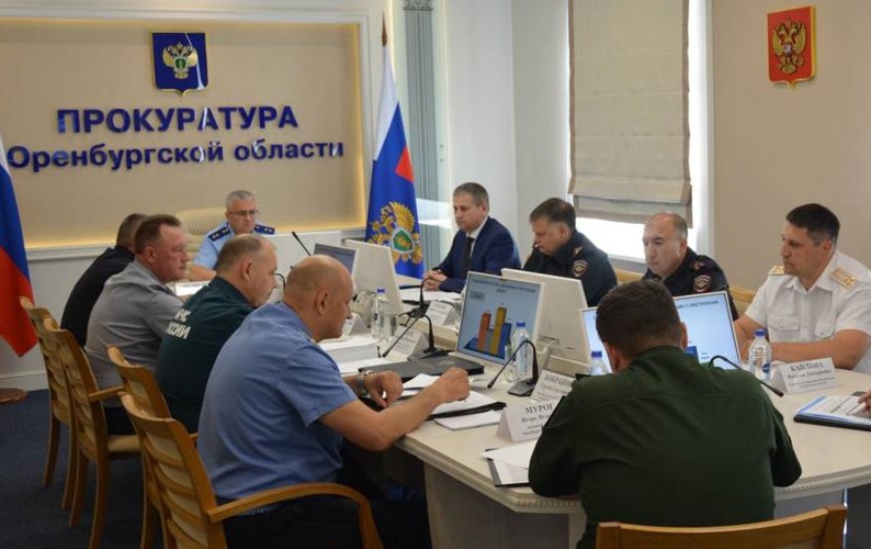 В прокуратуре Оренбургской области состоялось заседание Координационного совещания по вопросу противодействия преступлениям