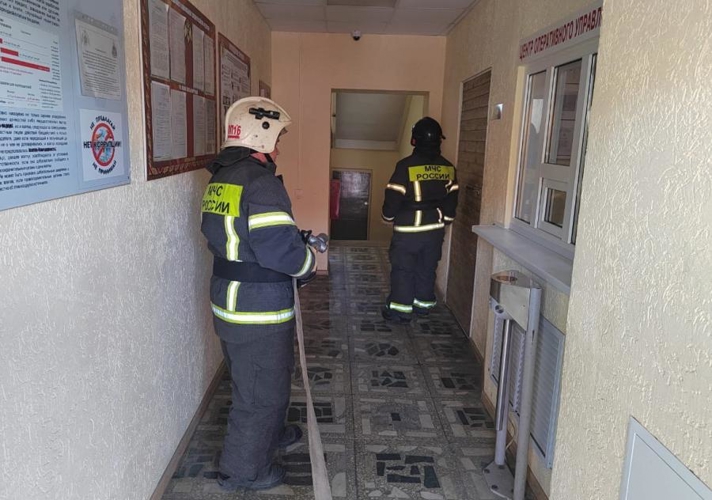 В орском филиале вневедомственной охраны Росгвардии прошли межведомственные пожарно-тактические занятия