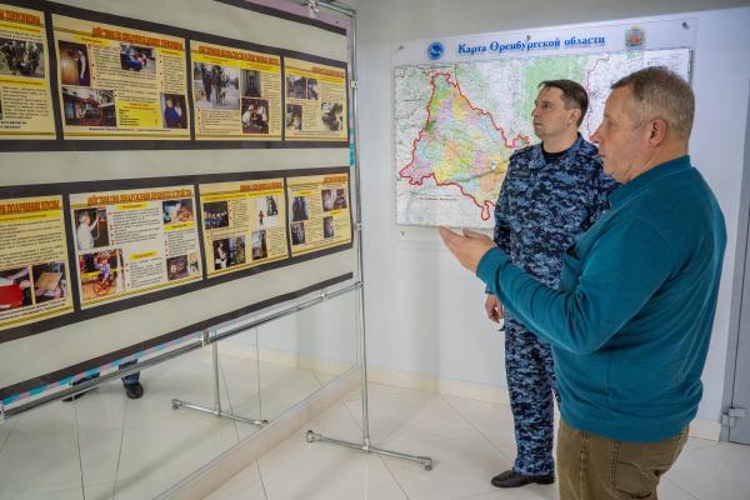 Росгвардейцы проверили  спортивно-культурный комплекс Оренбурга на антитеррористическую защищенность