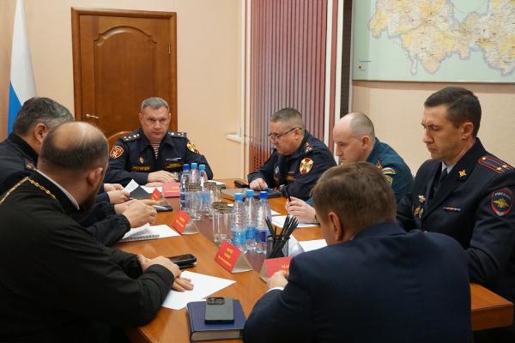 В Управлении Росгвардии по Оренбургской области состоялось заседание оперативного штаба 