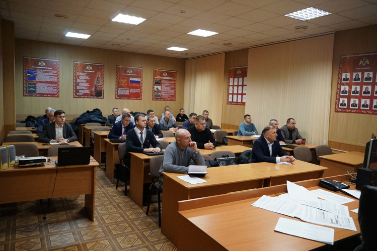 В Управлении Росгвардии по Оренбургской области состоялся семинар - совещание с представителями субъектов топливно — энергетического комплекса