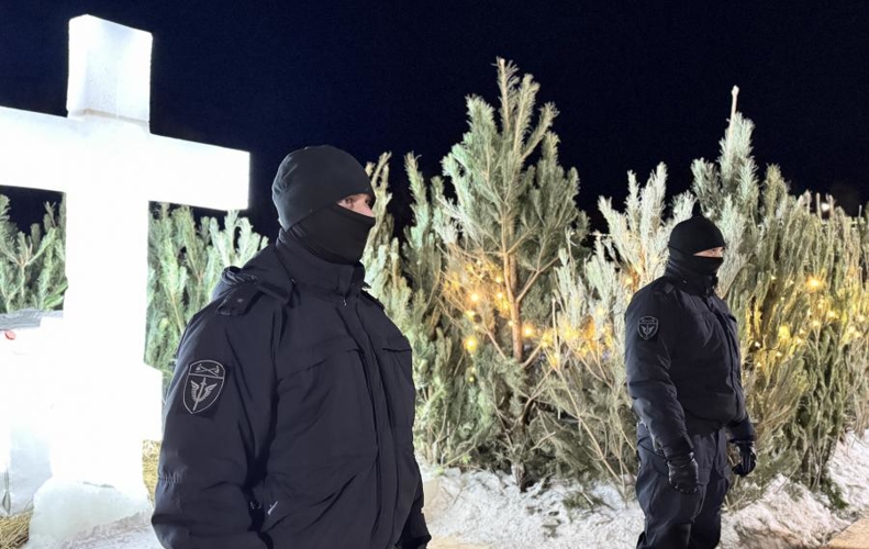 В Оренбургской области Росгвардия обеспечила общественный порядок в период празднования Крещения Господня