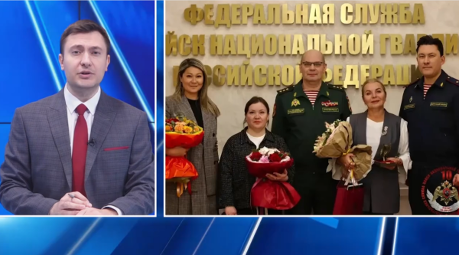 Телесюжет Оренбургского регионального телевидения «ОРТ»:  В Росгвардии вручили награды воспитательницам детского сада из Оренбургской области за спасение детей (видео)