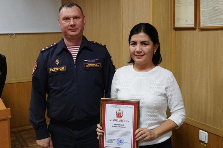 В Оренбурге отметили День создания подразделений государственного контроля и лицензионно-разрешительной работы Росгвардии