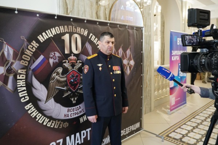 В Оренбурге состоялось торжественное собрание, посвященное 10-й годовщине со дня образования Росгвардии 